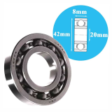 Single row deep groove ball bearings NSK