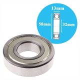 Single row deep groove ball bearings NSK