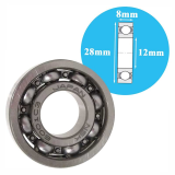 Single row deep groove ball bearings NSK