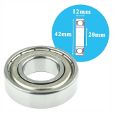 Single row deep groove ball bearings NSK