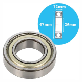 Single row deep groove ball bearings NSK