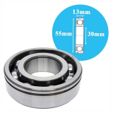 Single row deep groove ball bearings NSK