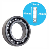 Single row deep groove ball bearings NSK