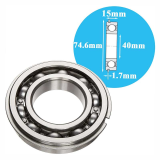 Single row deep groove ball bearings NSK