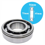 Single row deep groove ball bearings NSK