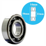 Single row deep groove ball bearings NSK