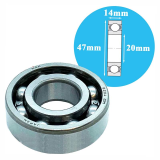 Single row deep groove ball bearings NSK