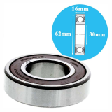 Single row deep groove ball bearings NSK