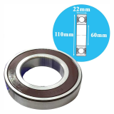 Single row deep groove ball bearings NSK