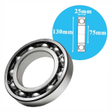 Single row deep groove ball bearings NSK