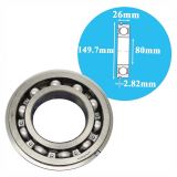 Single row deep groove ball bearings NSK