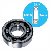 Single row deep groove ball bearings NSK