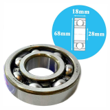 Single row deep groove ball bearings NSK