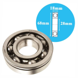 Single row deep groove ball bearings NSK