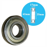 Single row deep groove ball bearings NSK