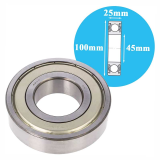 Single row deep groove ball bearings NSK