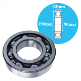 Single row deep groove ball bearings NSK