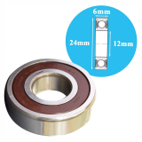 Single row deep groove ball bearings NSK