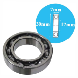 Single row deep groove ball bearings NSK