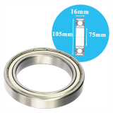 Single row deep groove ball bearings NSK