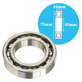 Deep groove ball bearings NTN