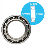 Deep groove ball bearings NTN