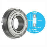 Deep groove ball bearings NTN