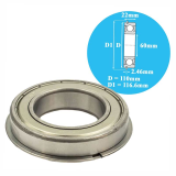 Deep groove ball bearings NTN