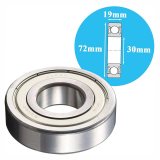 Deep groove ball bearings NTN