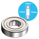 Deep groove ball bearings NTN