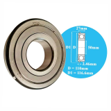 Deep groove ball bearings NTN