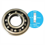 Deep groove ball bearings NTN