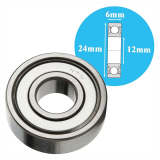 Deep groove ball bearings NTN