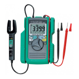 Digital multimeters with AC-DC clamp sensor KYORITSU