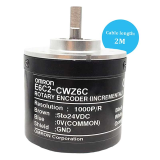 Slim incremental 50-mm-dia rotary encoder OMRON