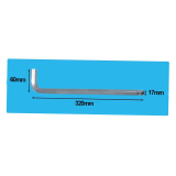 Taper head hex key wrench  EIGHT