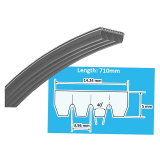 Dây curoa (Rubber V-ribbed belt) MITSUBOSHI