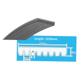 Dây curoa (Rubber V-ribbed belt) MITSUBOSHI