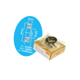 Single-row angular contact ball bearing NSK