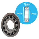 Self-aligning ball bearings NSK