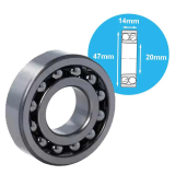 Self-aligning ball bearings NSK