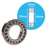 Self-aligning ball bearings NSK