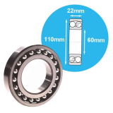 Self-aligning ball bearings NSK