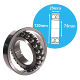 Self-aligning ball bearings NSK