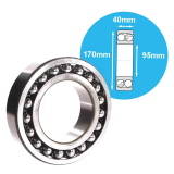 Self-aligning ball bearings NSK