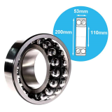 Self-aligning ball bearings NSK