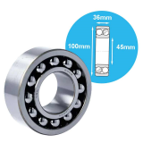 Self-aligning ball bearings NSK