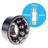 Self-aligning ball bearings NSK