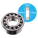 Self-aligning ball bearings NSK