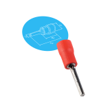 Đầu cốt pin đặc cách điện DOD